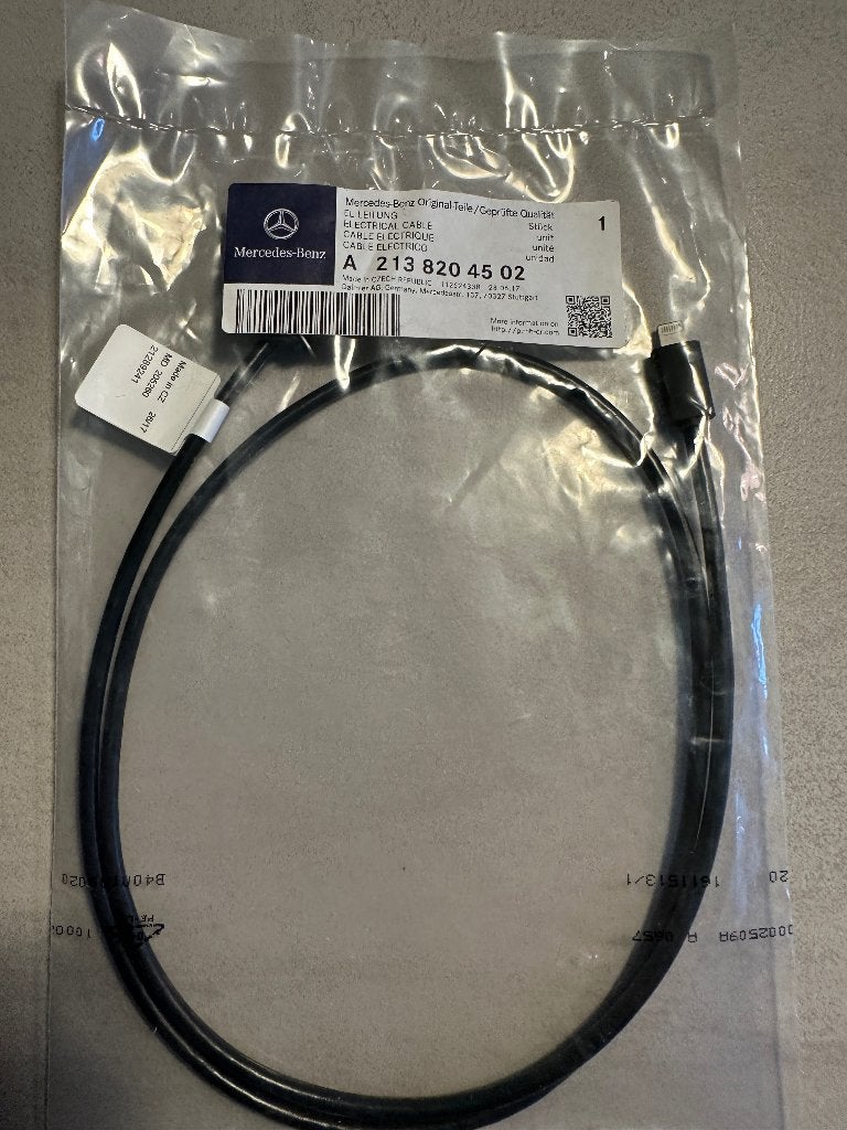 interface kabel Origineel Mercedes A2138204502, Ophalen of Verzenden, Nieuw