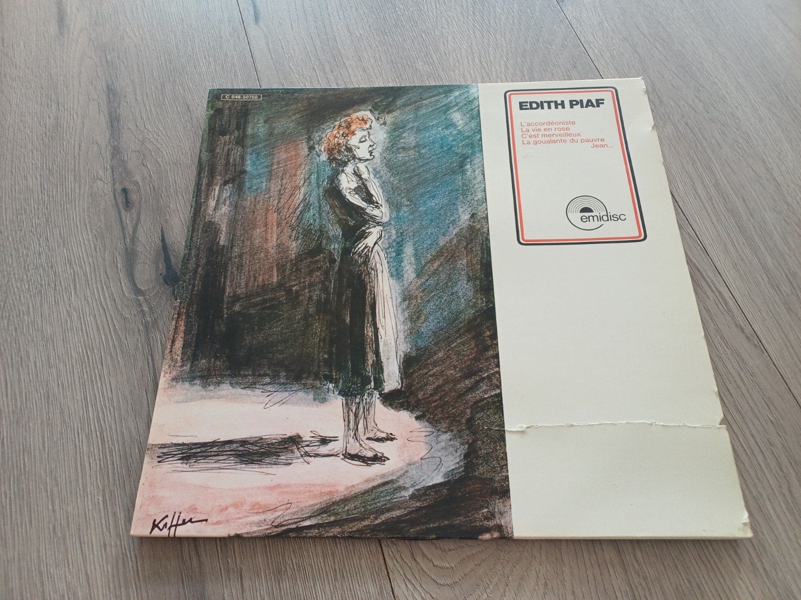 Edith Piaf - L'accordéoniste (Emidisc LP), Cd's en Dvd's, LP, Gebruikt, Pop, Ophalen of Verzenden