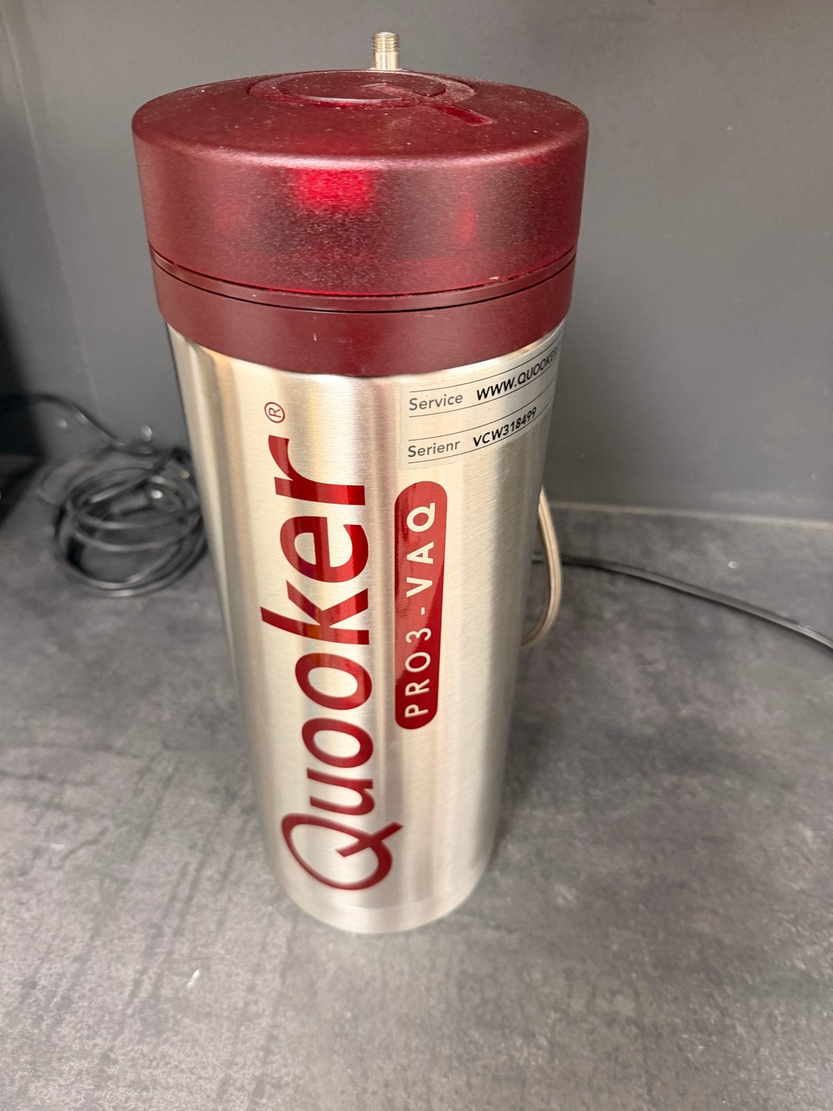 Quooker PRO3-VAQ E kokendwaterreservoir 3L, Ophalen of Verzenden, Gebruikt