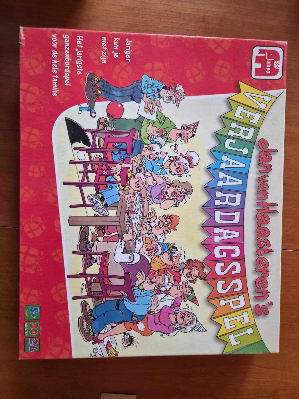 Jan van Haasteren's Verjaardagsspel - Ganzenbord, Drie of vier spelers, Ophalen of Verzenden, Gebruikt, Jumbo