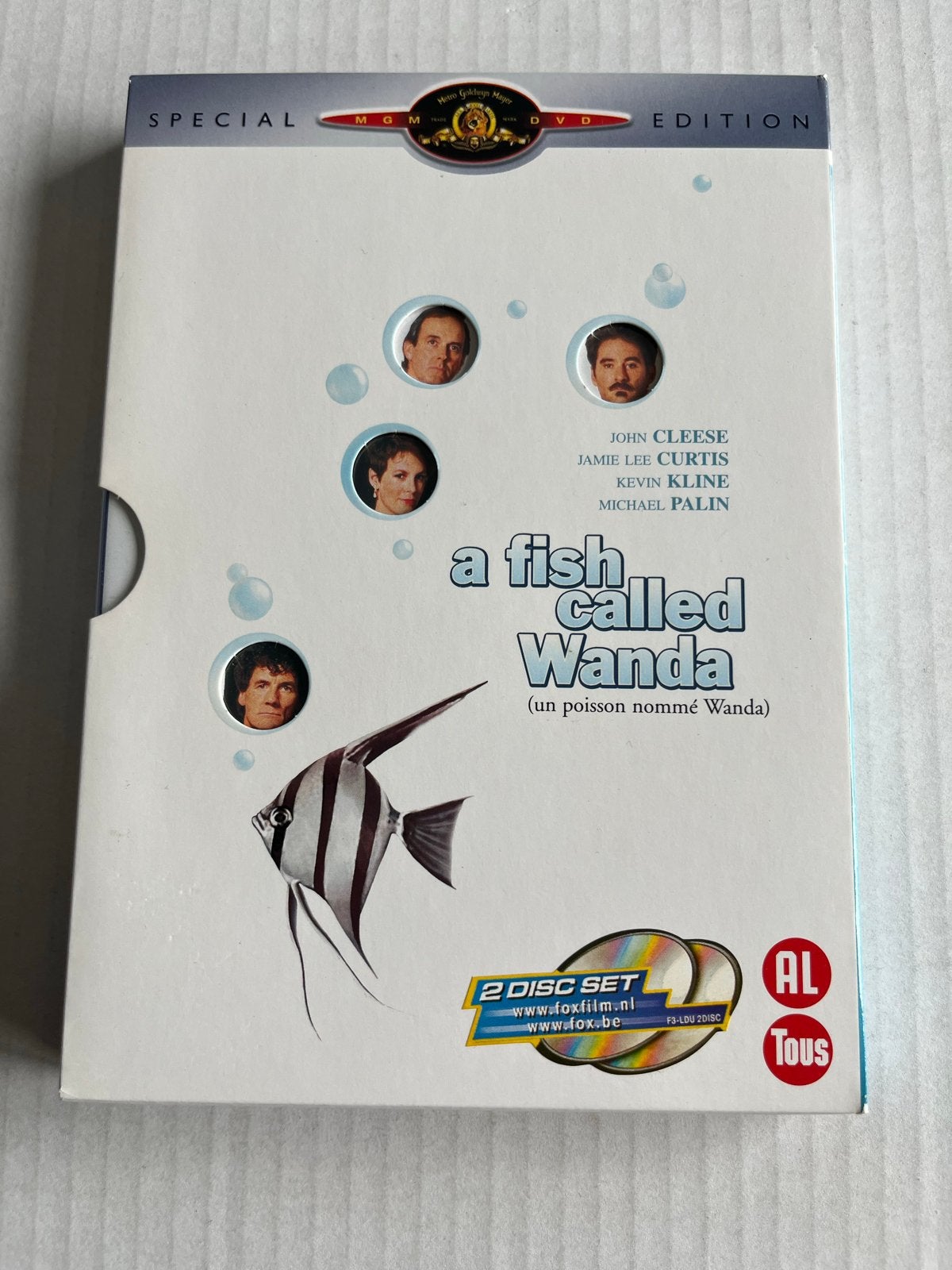 A Fish Called Wanda - Special Edition (2 Disc Set), Alle leeftijden, Nederlands, Ophalen of Verzenden, Gebruikt