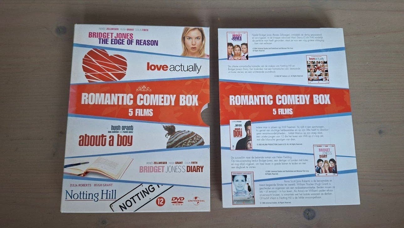 Dvd romantic comedy box 5 films in één box, Alle leeftijden, Nederlands, Ophalen of Verzenden, Gebruikt