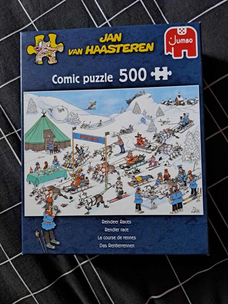 Jan van haasteren puzzels 500 stukjes zgan, Ophalen, Zo goed als nieuw
