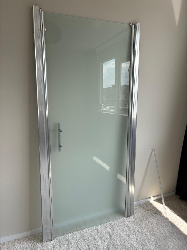 Douchedeur Novellini Young 1B, Ophalen, Gebruikt, Glas, Douche