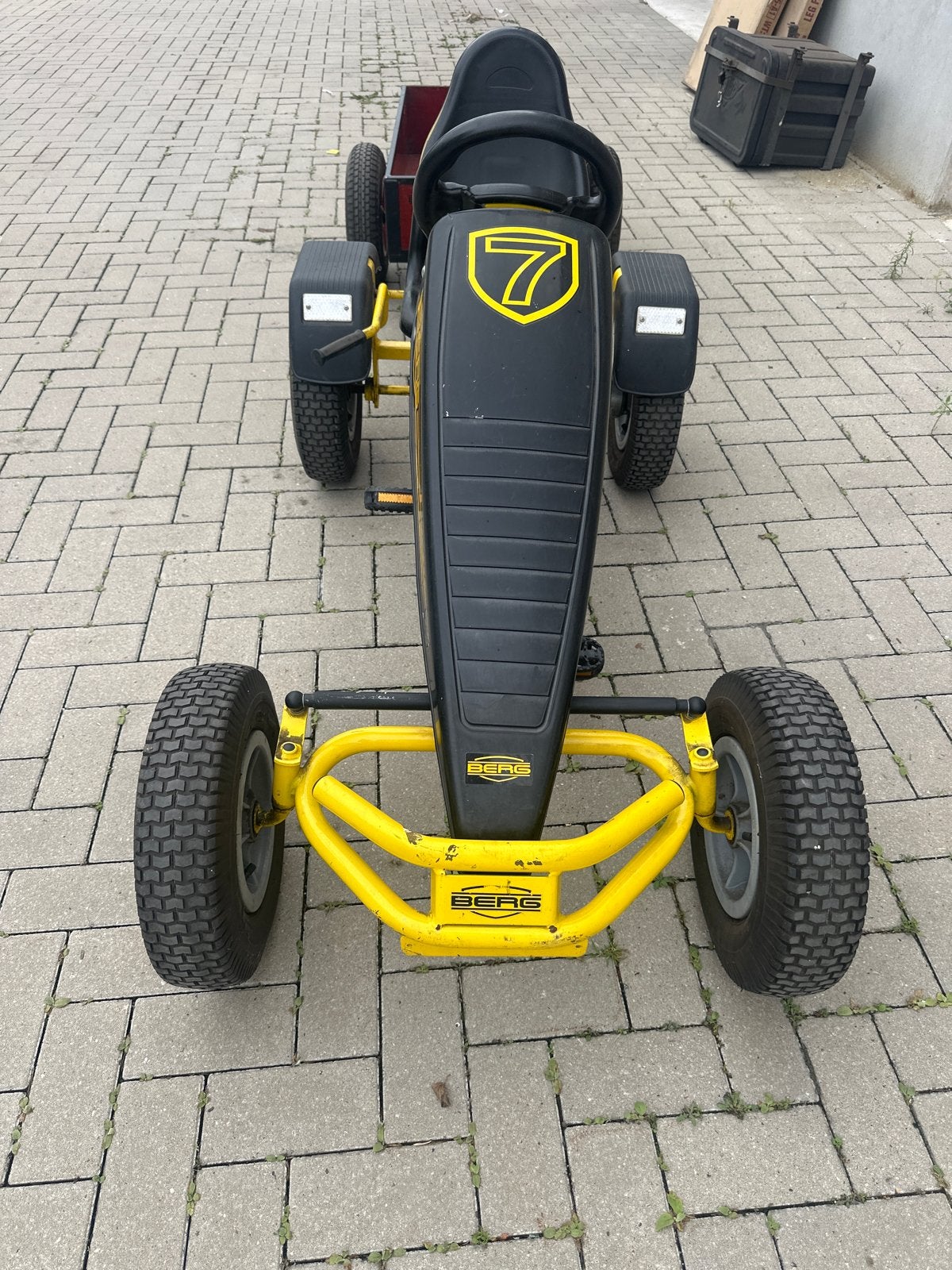 BERG skelter met aanhanger - gebruikt., Ophalen, Gebruikt, Berg, Met kar of aanhanger