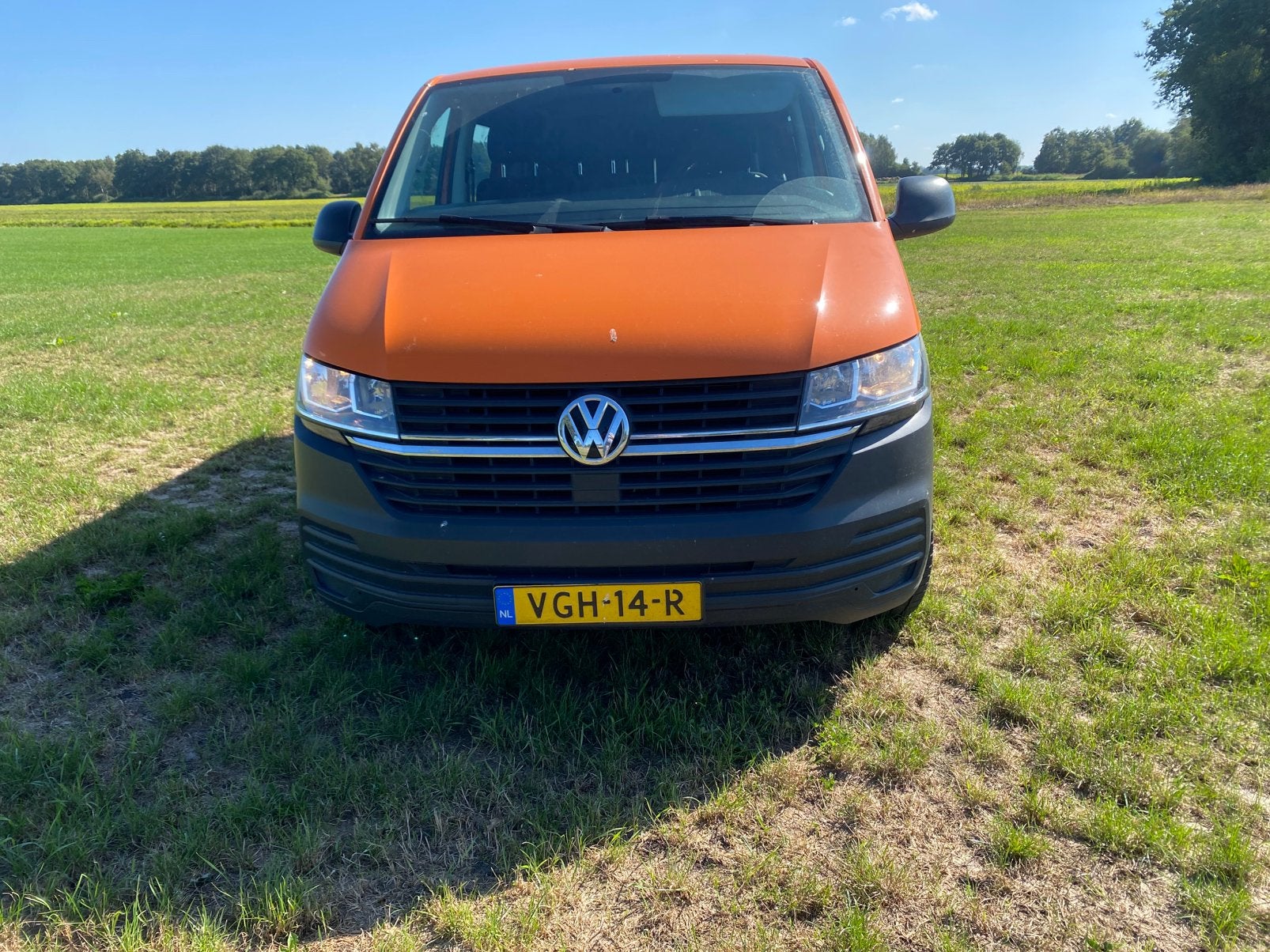 Volkswagen Transporter L2 dubbele cabine  2020, Auto's, 13 km/l, Overige kleuren, Volkswagen, Origineel Nederlands