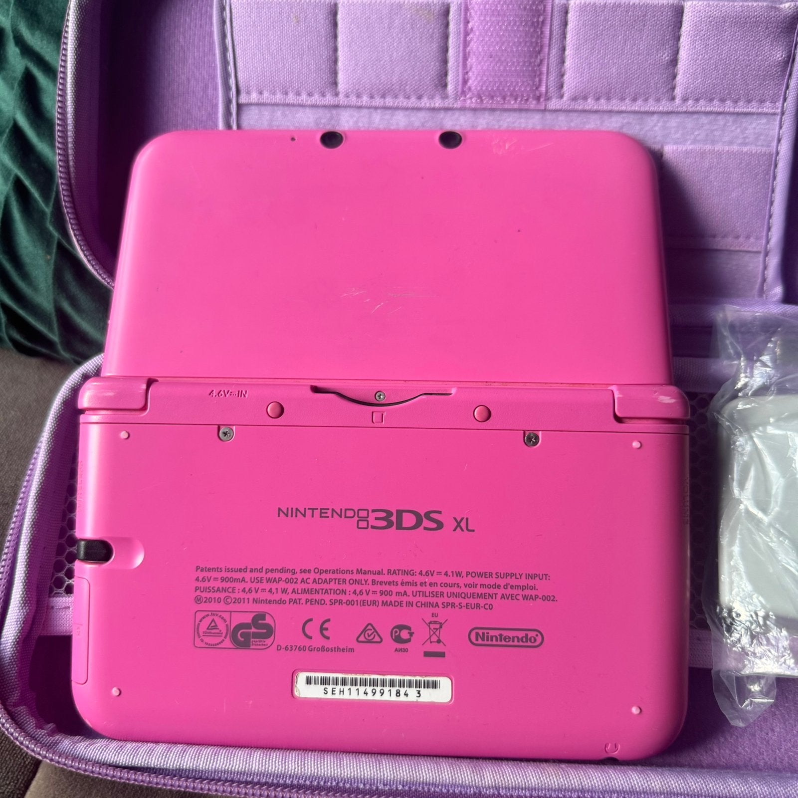 Nintendo 3DS XL roze met 64 gb, nieuwe stylus en oplader, Spelcomputers en Games, 3DS XL, Ophalen of Verzenden, Zo goed als nieuw