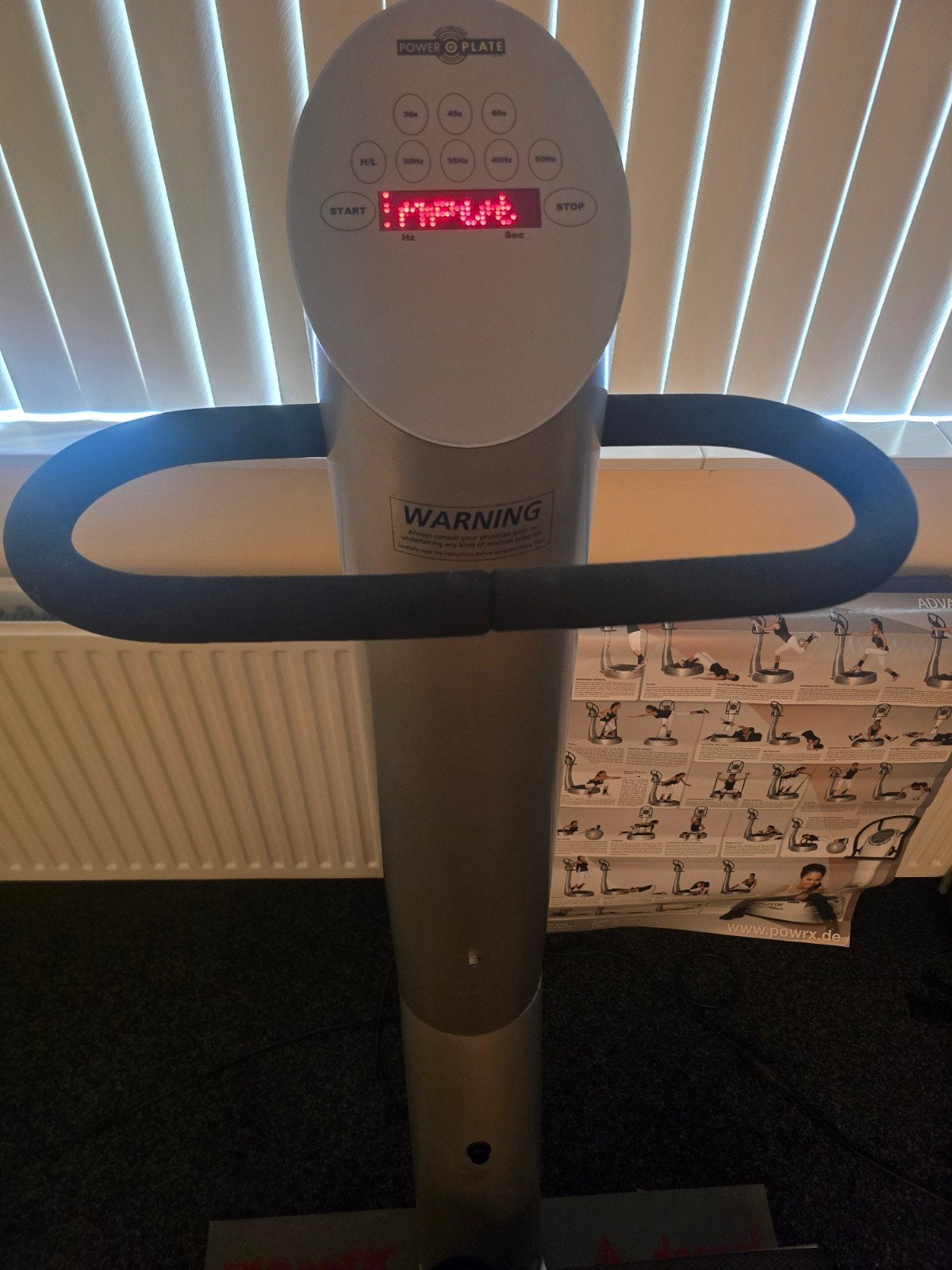 Powerplate, Power plate, Ophalen, Trilplaat