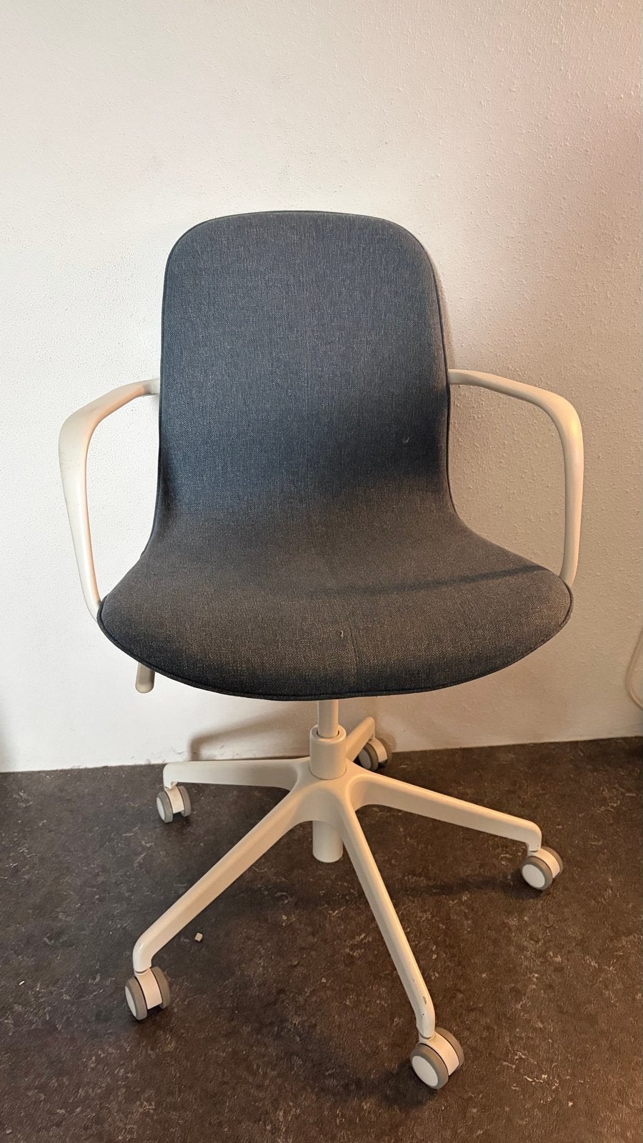 Bureaustoel Längfjäll ikea zgan, Ophalen, Gebruikt, Grijs, Bureaustoel