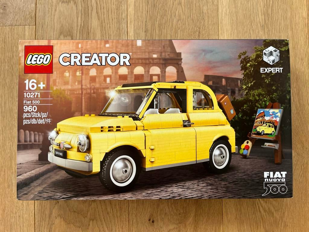 LEGO Creator Expert Fiat 500 (10271) - Nieuwstaat, Ophalen of Verzenden, Nieuw, Overige merken