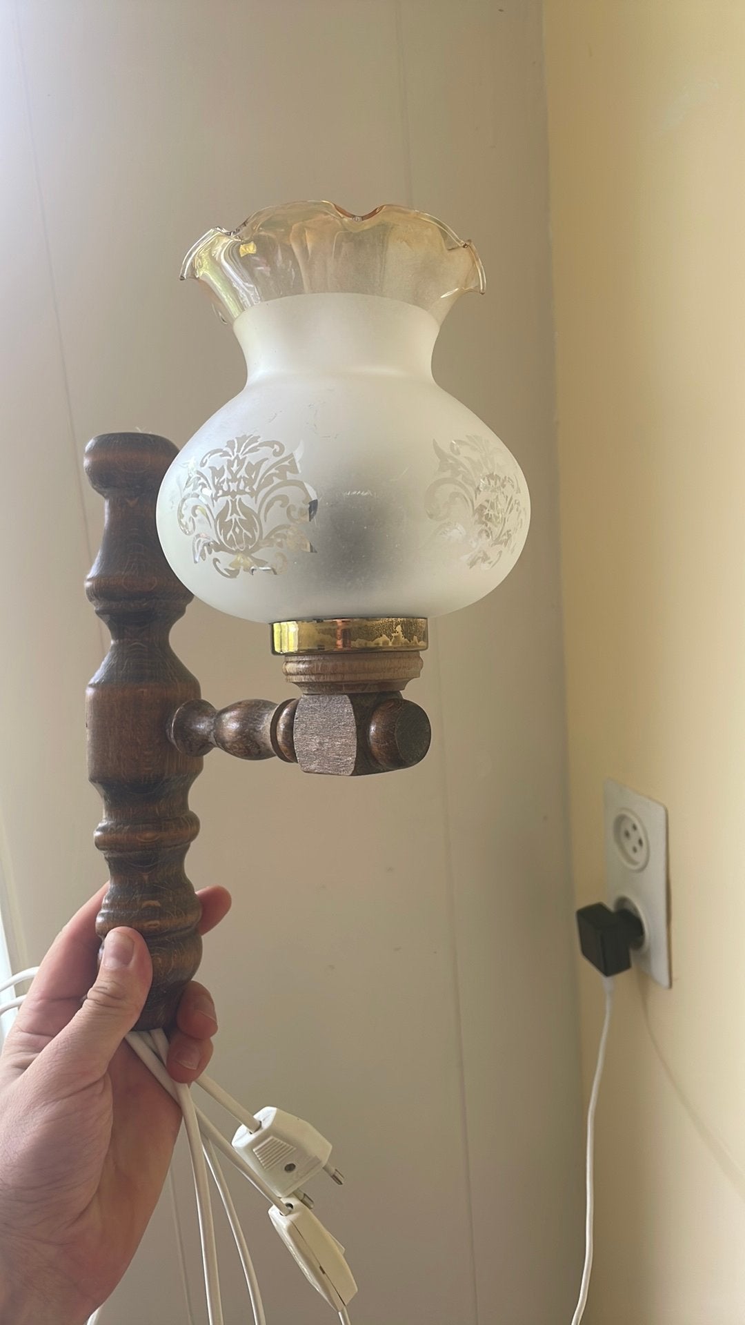 Vintage lamp, Ophalen, Gebruikt