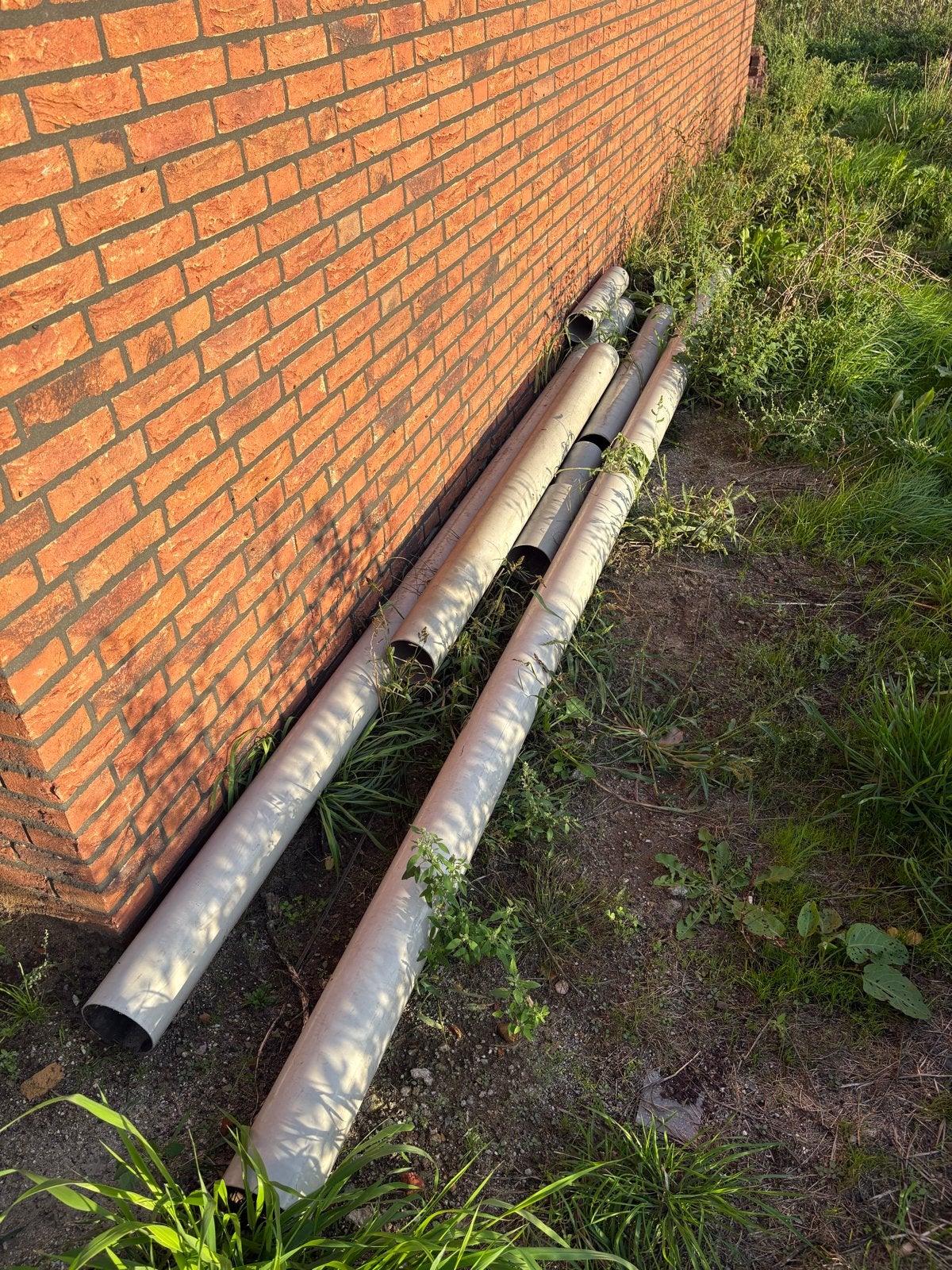 PVC buis dunwandig Ø125mm, diverse lengtes, Doe-het-zelf en Verbouw, Gebruikt, Pvc, 2 tot 4 meter, Ophalen of Verzenden