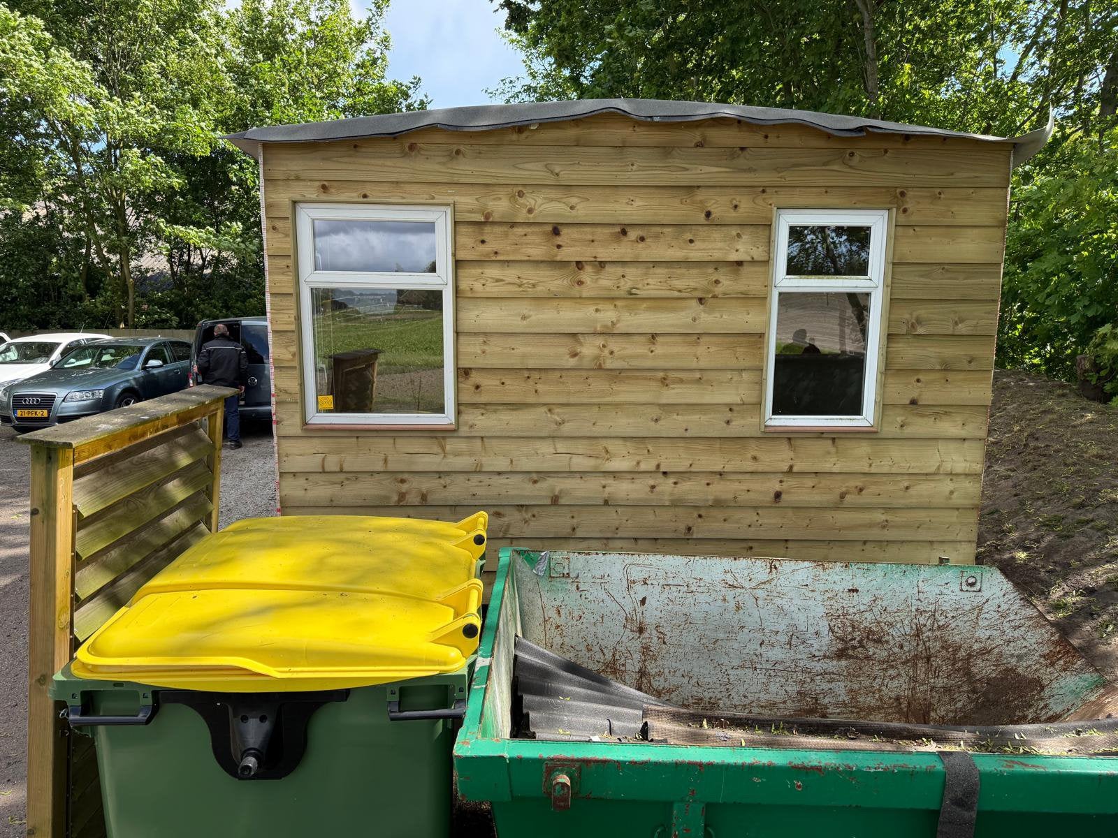 Stacaravan zonder staplaats, Caravans en Kamperen, Stacaravans, Tot en met 4