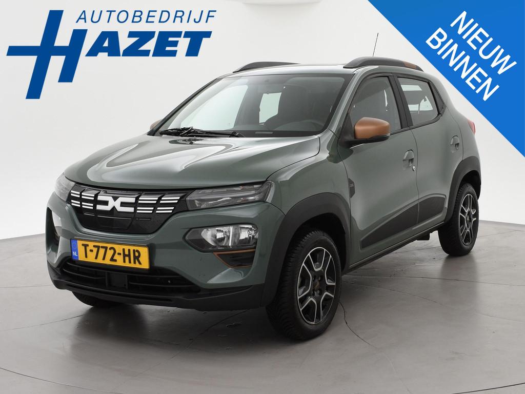 Dacia Spring 65 EXTREME 27 kWh + LEDER | CAMERA | LMV | APPL, Auto's, Dacia, Gebruikt, 4 stoelen, 220 km, Parkeersensor