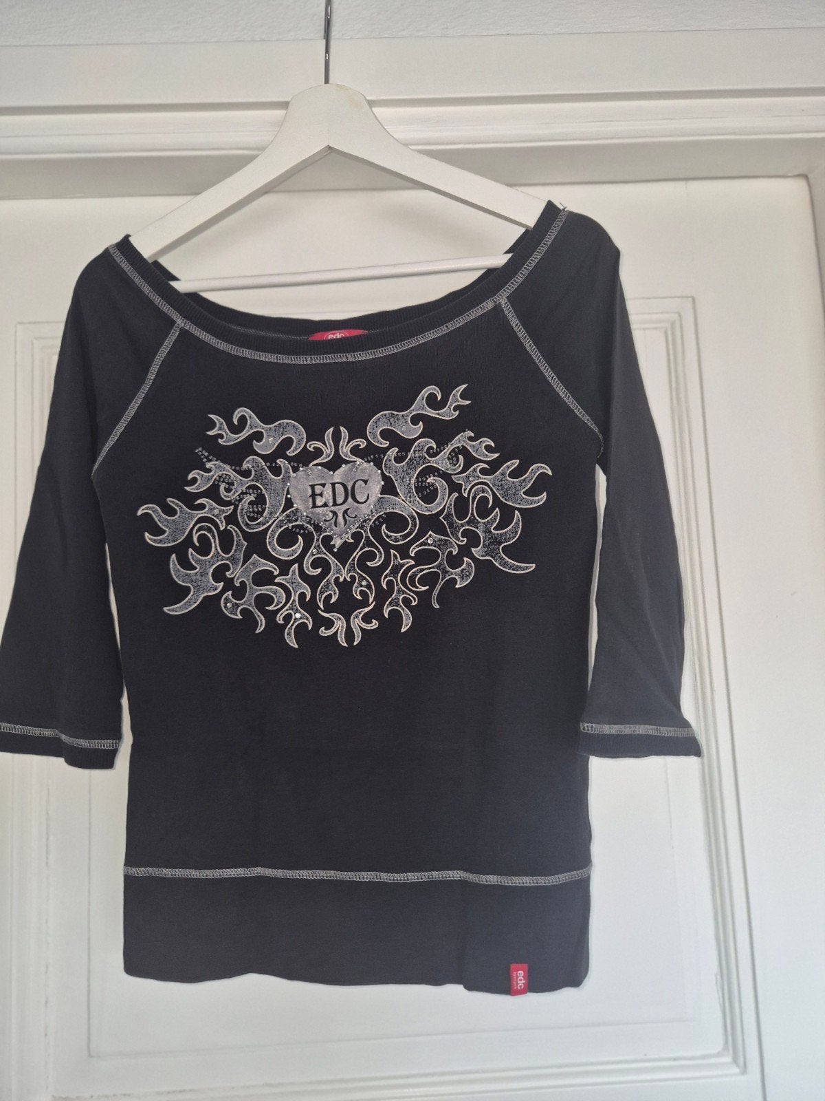 Mooi zwart EDC by Esprit shirt maat L, Ophalen of Verzenden