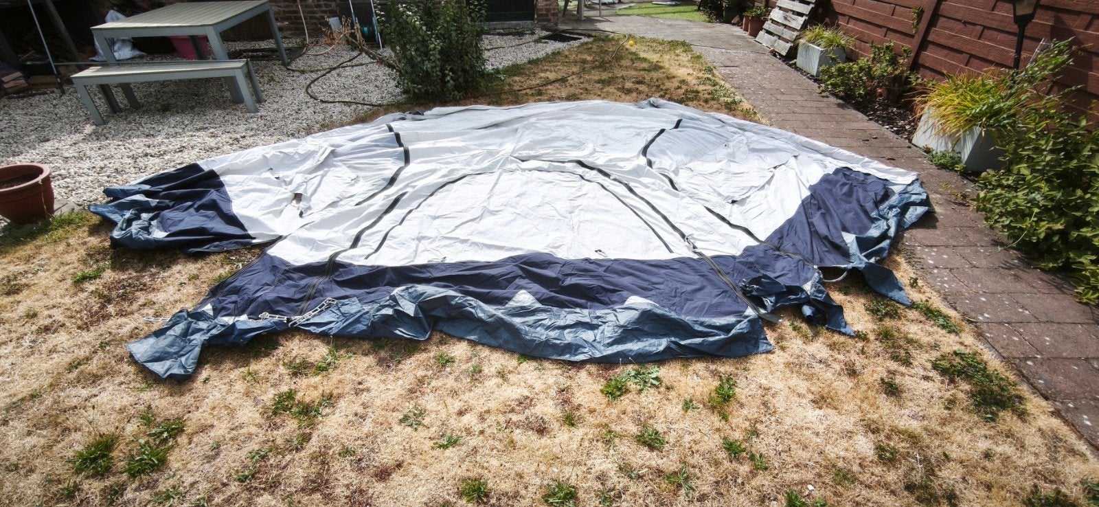 Hypercamp voortent/luifel voor caravan, Ophalen, Gebruikt, Tot en met 4