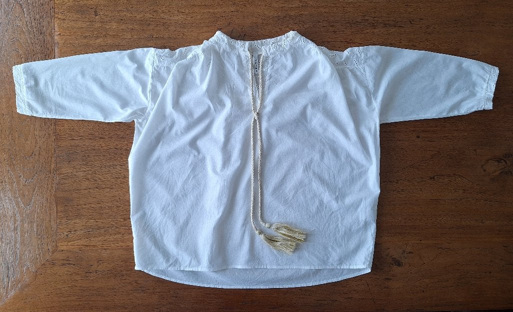 Lumina, witte blouse met mouwen., Kleding | Dames, Blouses en Tunieken, Lumina, Ophalen of Verzenden, Zo goed als nieuw, Wit