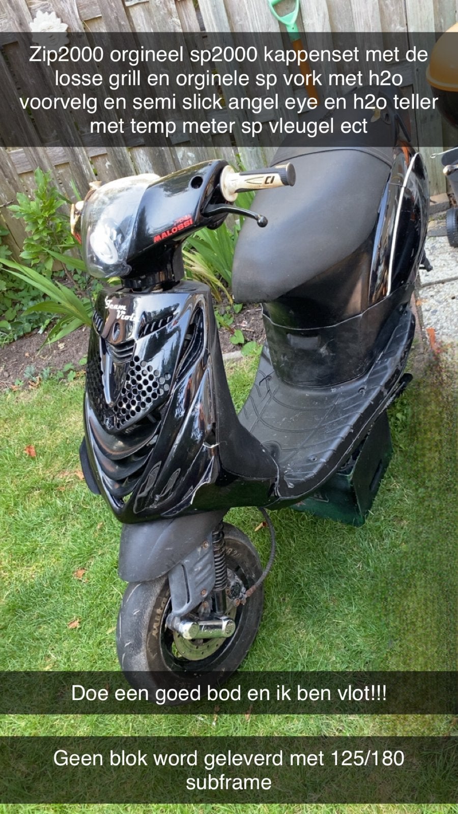 Piaggio Zip 2000 SP Project, Ophalen, Gebruikt, Frame, Piaggio