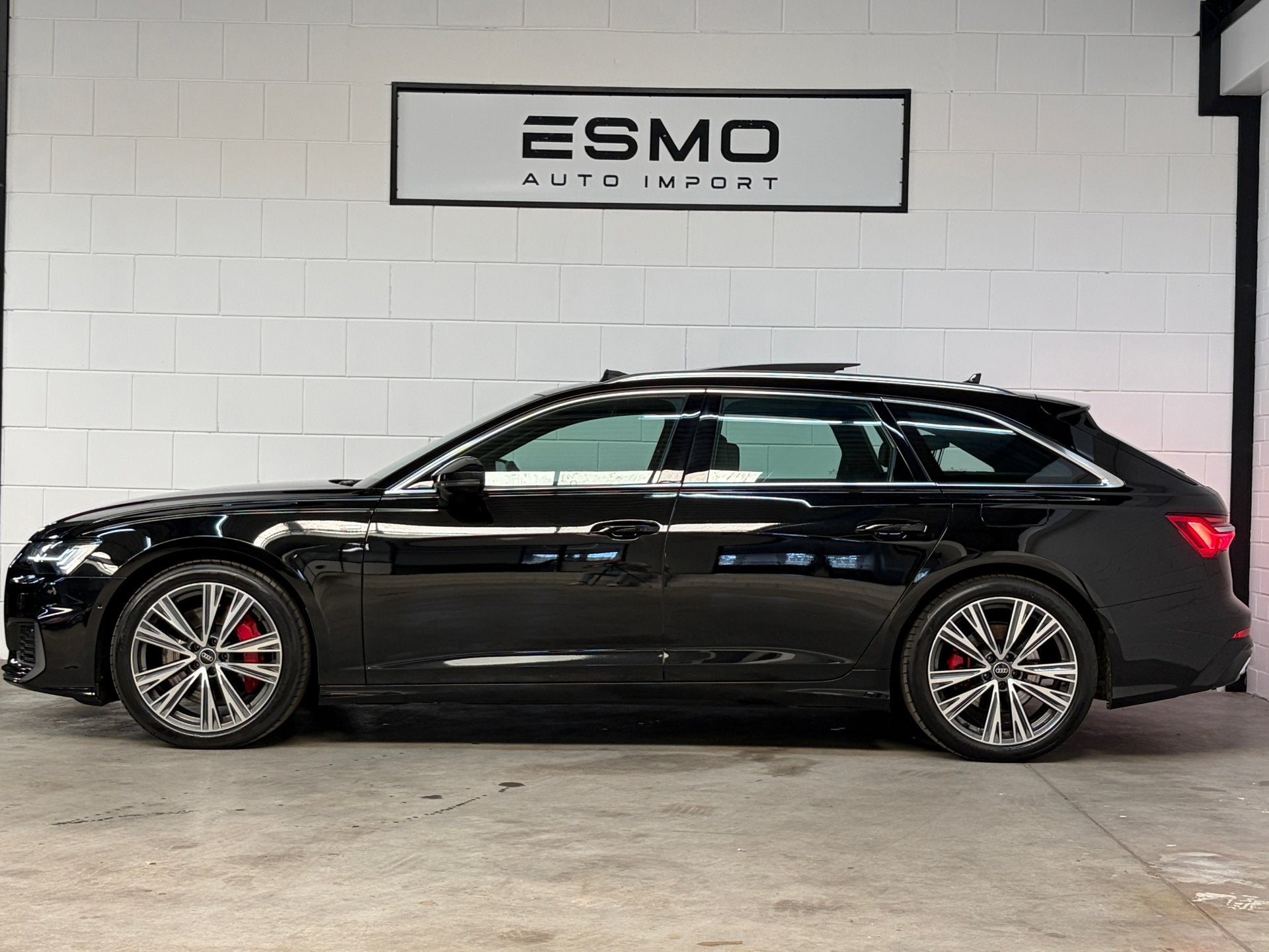 Audi A6 Avant sport 55 TFSI e quattro S-Line Panoramadak Tre, Auto's, Automaat, Gebruikt, 4 cilinders, Zwart