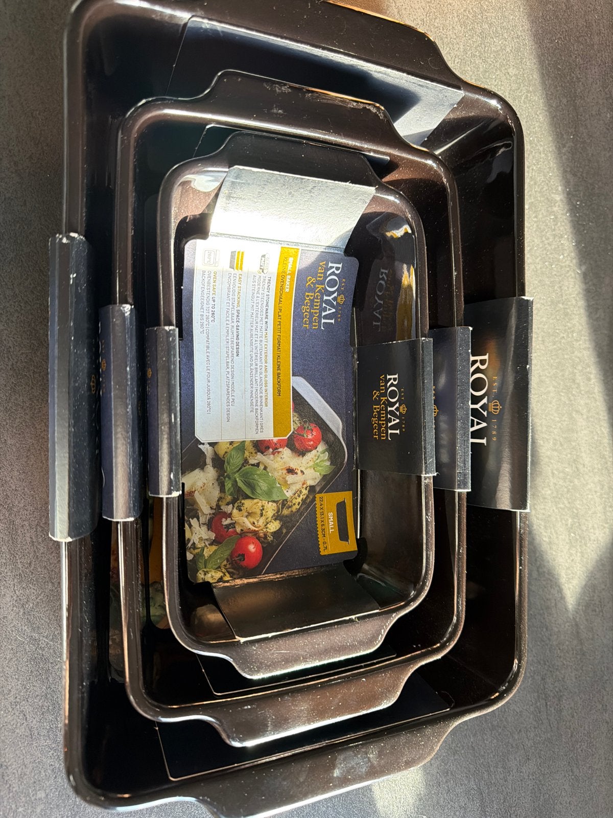 Royal van Kempen & Begeer Ovenschalen Set - Nieuw, Overige typen, Ophalen, Nieuw, Overige merken