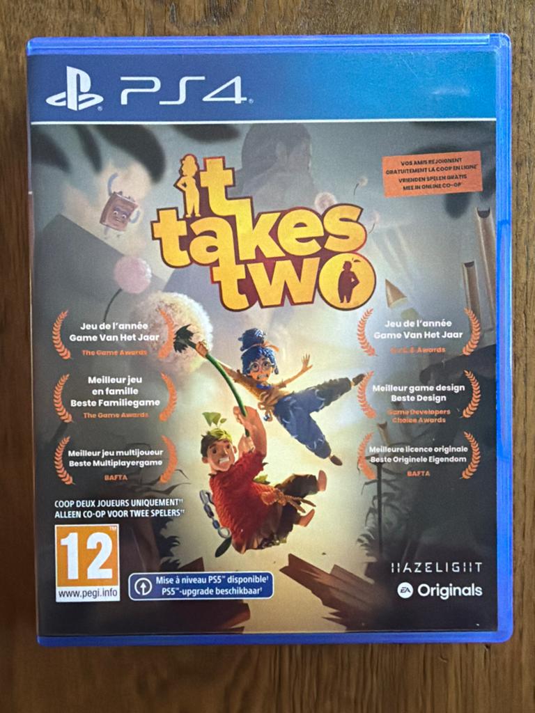 It Takes Two PS4 - co-op game, Spelcomputers en Games, 2 spelers, Ophalen of Verzenden, Zo goed als nieuw, Avontuur en Actie