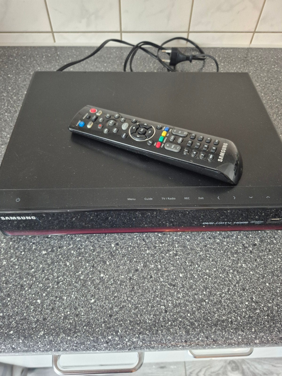 Samsung DVD/HDD Recorder met afstandsbediening, Audio, Tv en Foto, Blu-ray-spelers, Ophalen of Verzenden, Gebruikt, Samsung