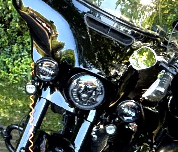 Street Glide 4” inch daymaker LED verlichting rijlicht set, Ophalen, Gebruikt