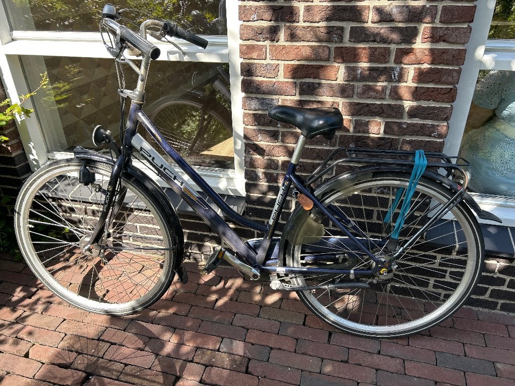 Damesfiets, Fietsen en Brommers, Fietsen | Dames | Damesfietsen, Gebruikt, 47 tot 50 cm, Versnellingen, Trommelrem