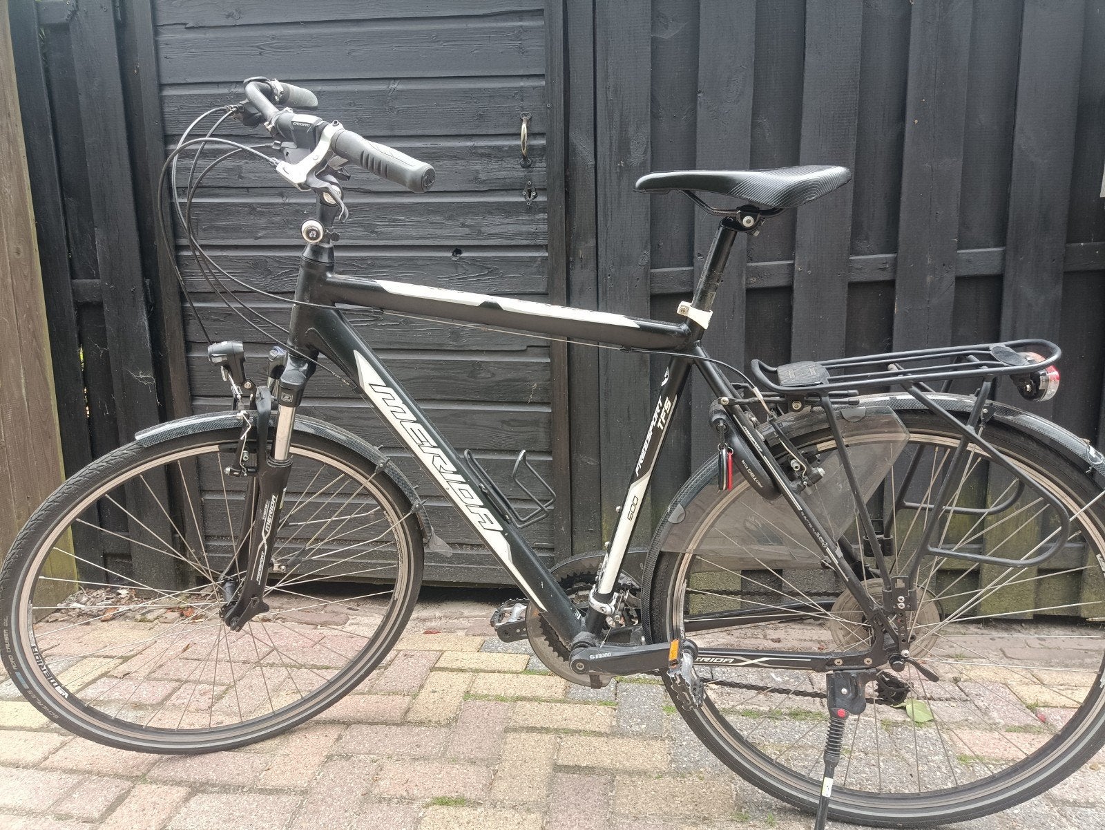 herenfiets Merida tfs 500, Gebruikt, Versnellingen, 57 tot 61 cm, Ophalen