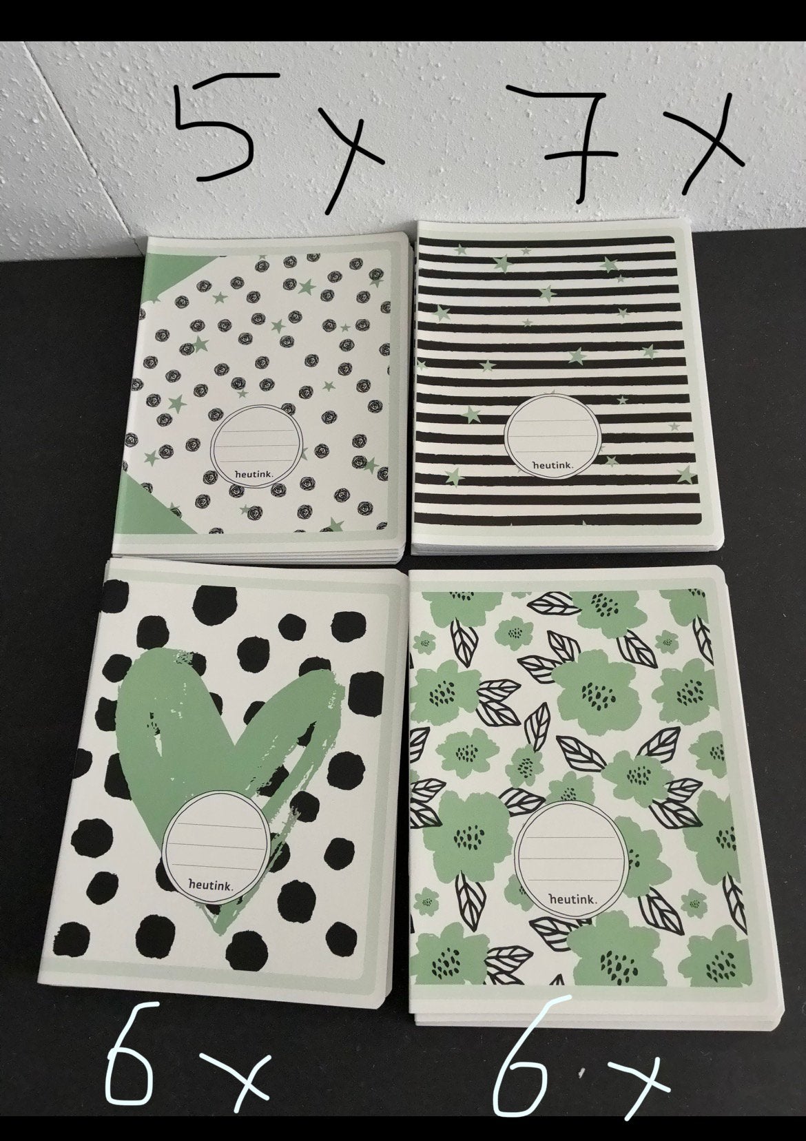 Leuke ruitjes schriften, Verzenden, Nieuw