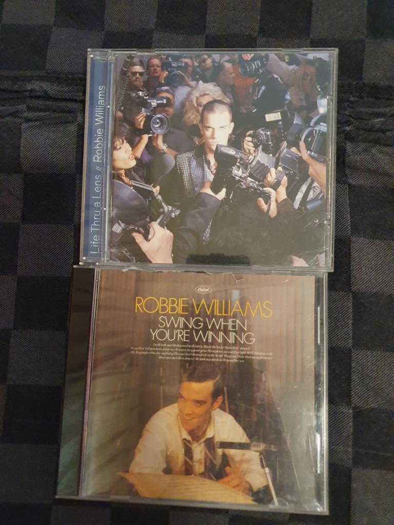 Robbie williams 2 cd's voor 1.50 partij collectie cd, Verzenden, Gebruikt, Poprock