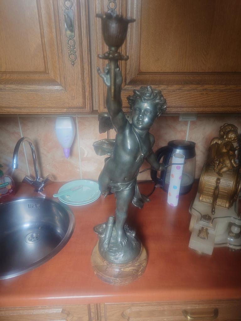 Samac engel beeld, Ophalen, Koper of Brons