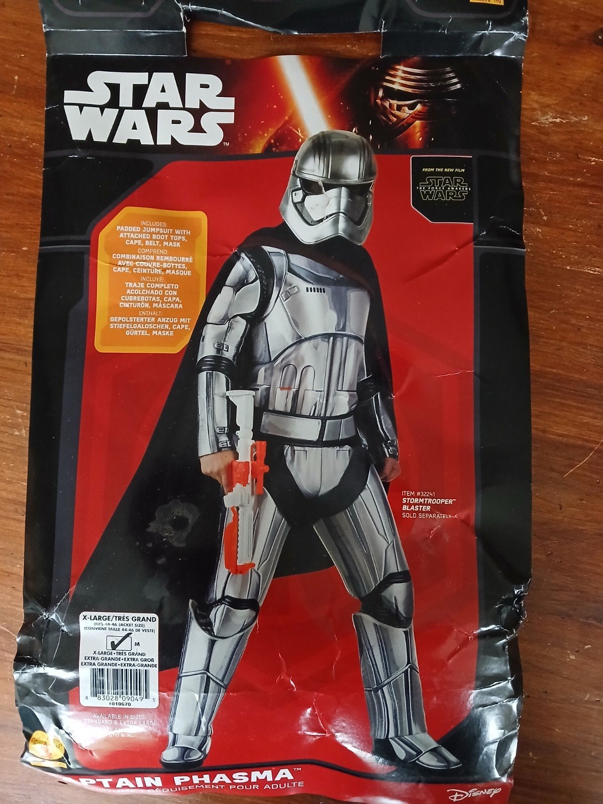 Starwars kostuum zonder masker maat XL Cosplay, Ophalen of Verzenden, Nieuw, Overige typen