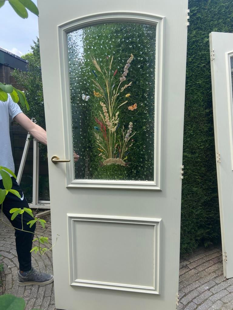 Binnendeuren, Ophalen, Glas, Binnendeur, 200 tot 215 cm