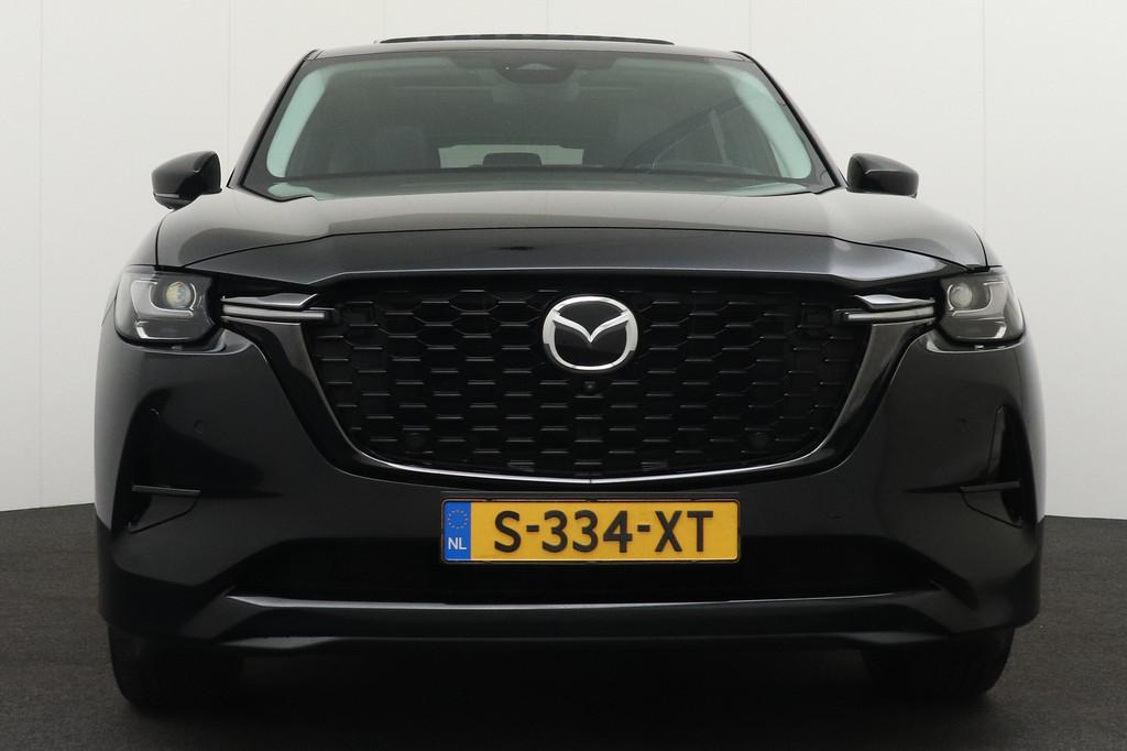 Mazda CX-60 2.5 e-SkyActiv PHEV Homura Pano-dak 20'LMV 360*C, Auto's, Mazda, Automaat, Gebruikt, 4 cilinders, Lichtsensor