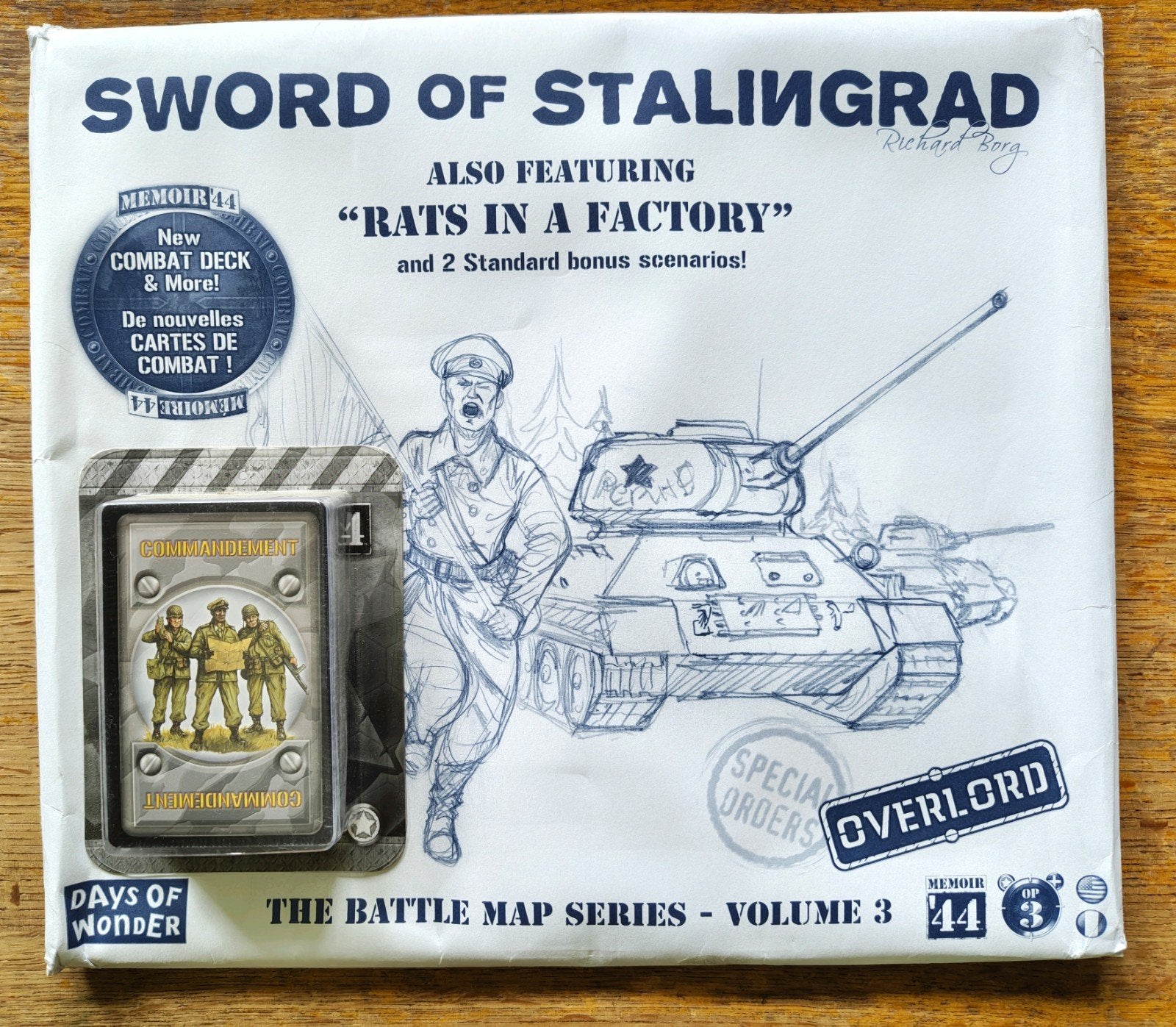 Memoir 44, Swords of Stalingrad. NIEUW, Een of twee spelers, Ophalen of Verzenden, Nieuw, Days of Wonder