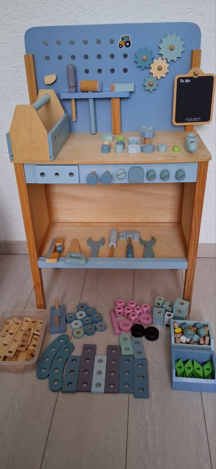 kinderwerkbank, Ophalen, Zo goed als nieuw