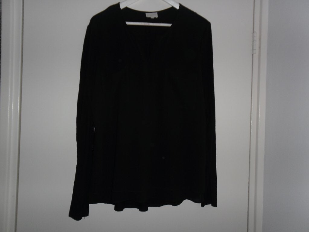 Milano Italy Donkerblauwe Blouse Maat XL, Blauw, Maat 46/48 (XL) of groter, Milano Italy, Ophalen of Verzenden