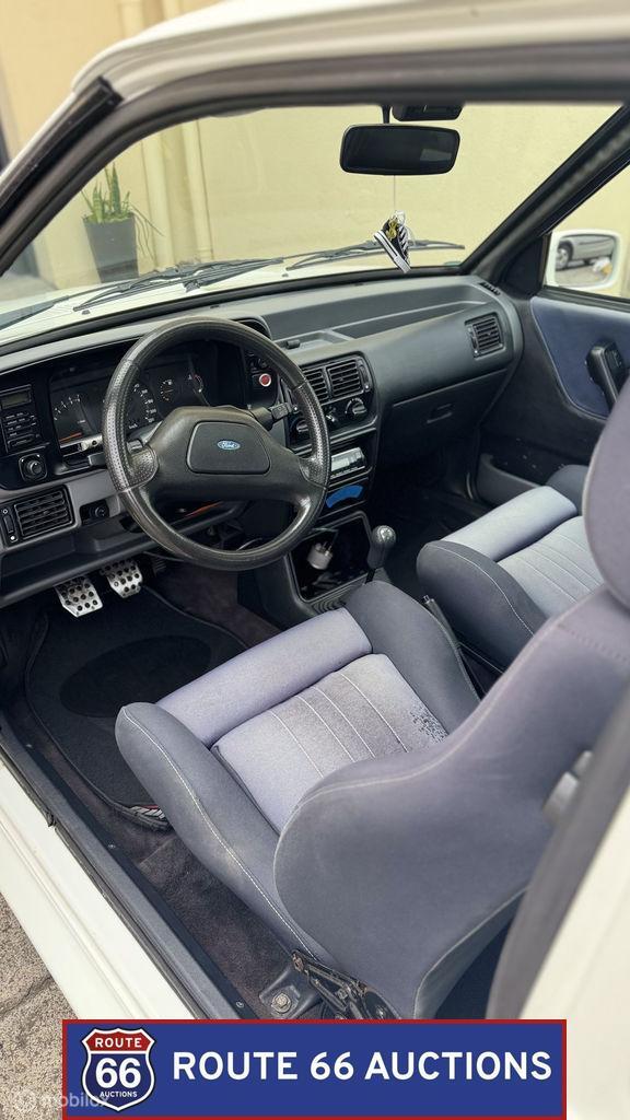Ford Escort RS Turbo | 1988 | Route 66 Auctions, Auto's, Overige carrosserieën, Zwart, Bedrijf, Handgeschakeld