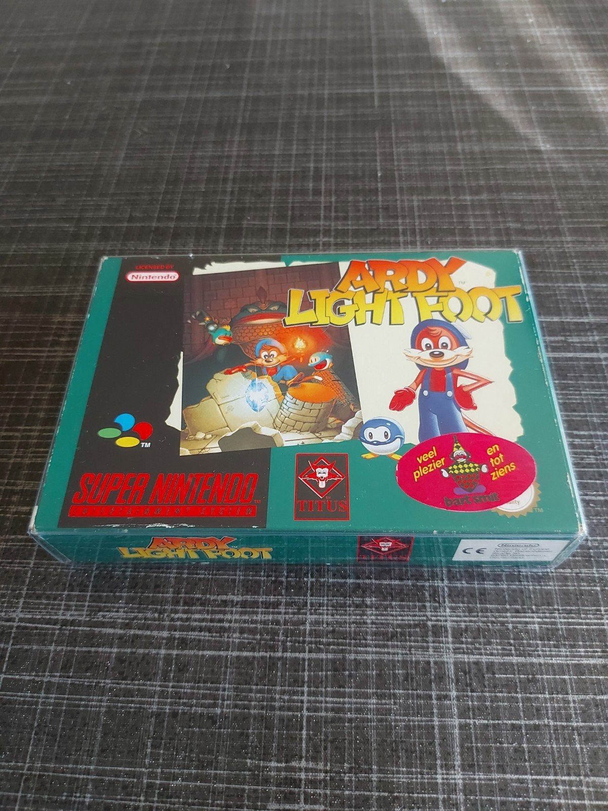 Ardy Light Foot - Super Nintendo (SNES) Compleet CIB, Spelcomputers en Games, Games | Nintendo Super NES, 1 speler, Ophalen of Verzenden