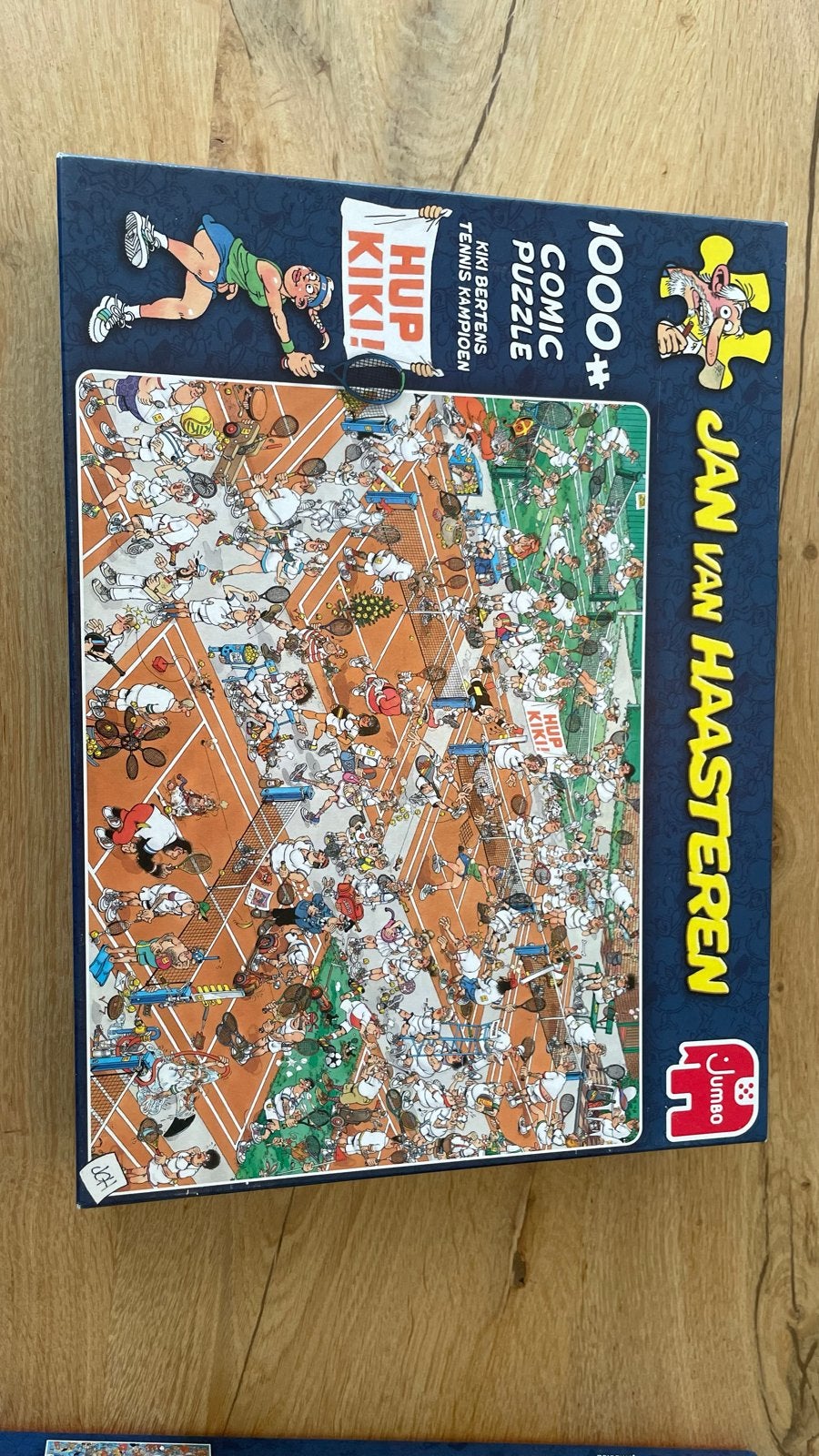 Jan van Haasteren  1000 stukjes - Tennis, Een of twee spelers, Ophalen of Verzenden, Zo goed als nieuw