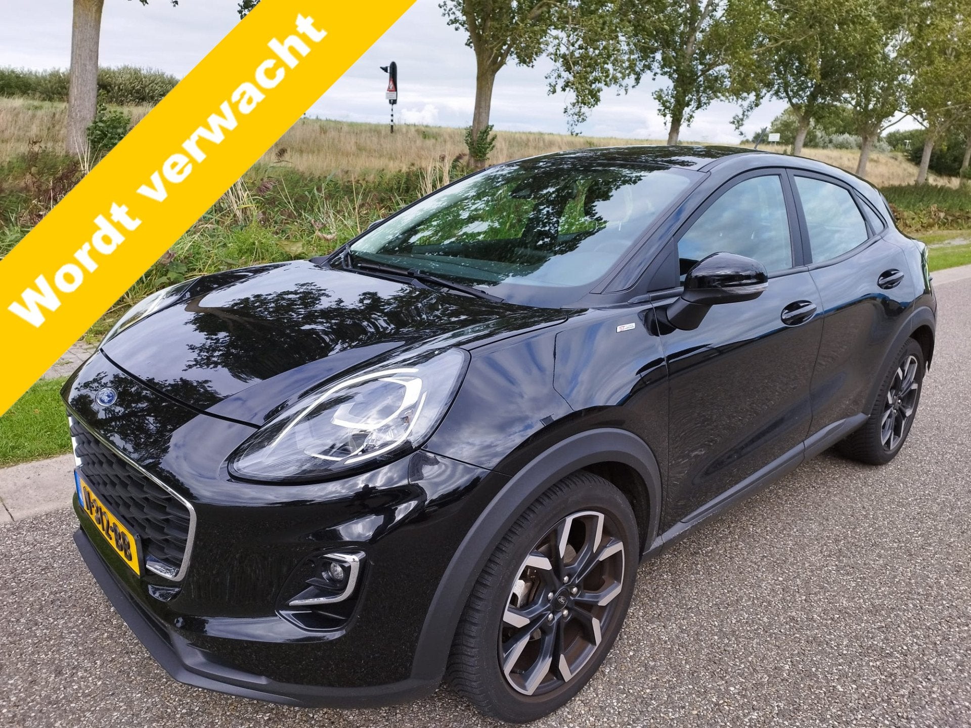 Ford Puma 1.0 EcoBoost ST Line Optic * Airco * Cruise * ALL, Auto's, Voorwielaandrijving, 94 pk, Stof, Zwart