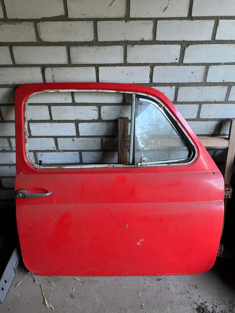 Deur fiat 500R opknapper, Auto-onderdelen, Carrosserie en Plaatwerk, Ophalen, Gebruikt, Fiat, Deur