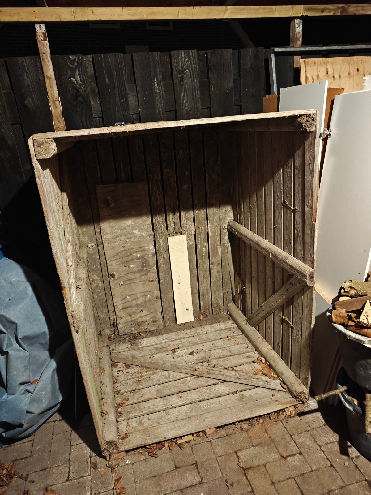 Gratis af te halen: aardappelkist / kuubskist, Ophalen, Gebruikt