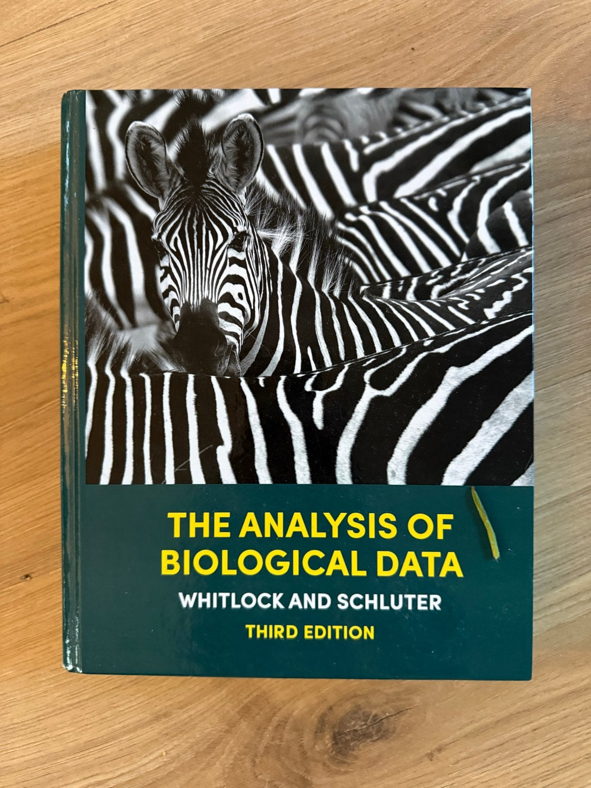 The Analysis of Biological Data - Whitlock & Schluter, Boeken, Ophalen of Verzenden, Beta, Zo goed als nieuw, WO
