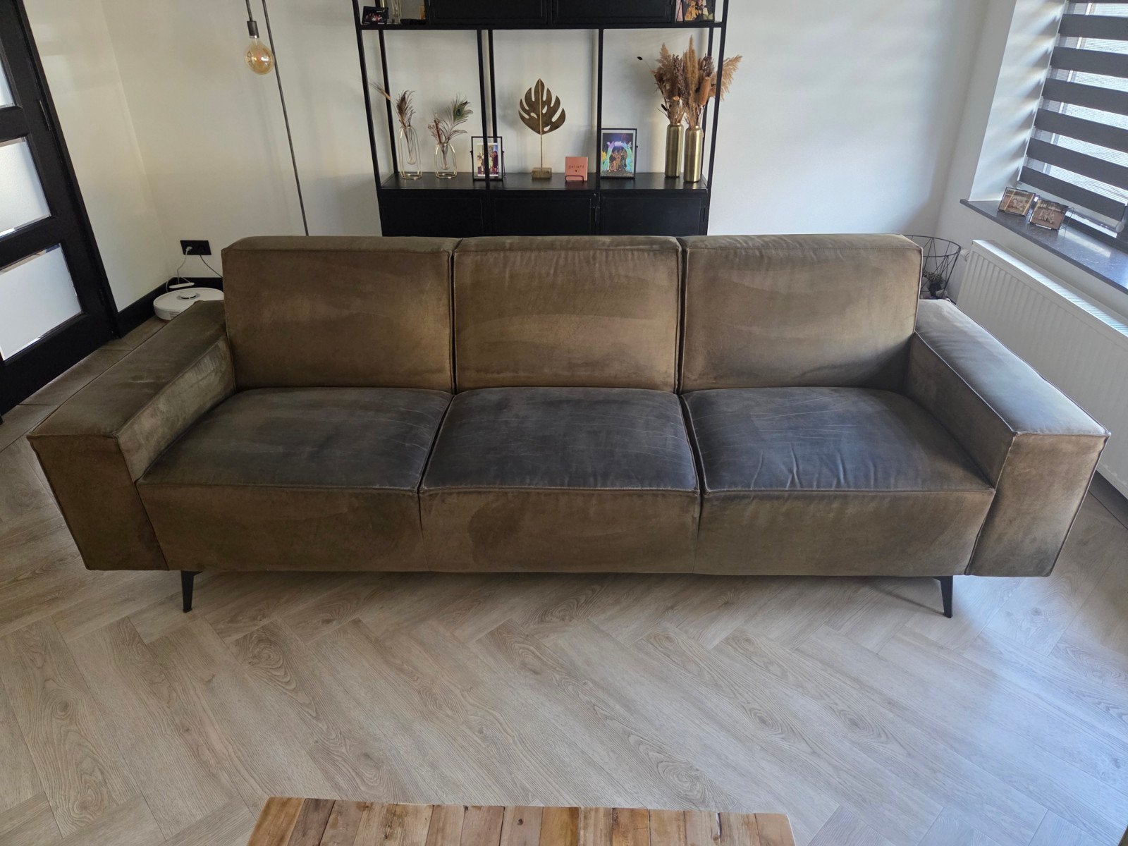 3-zitsbank, Huis en Inrichting, Ophalen, Gebruikt, Driepersoons, 75 tot 100 cm