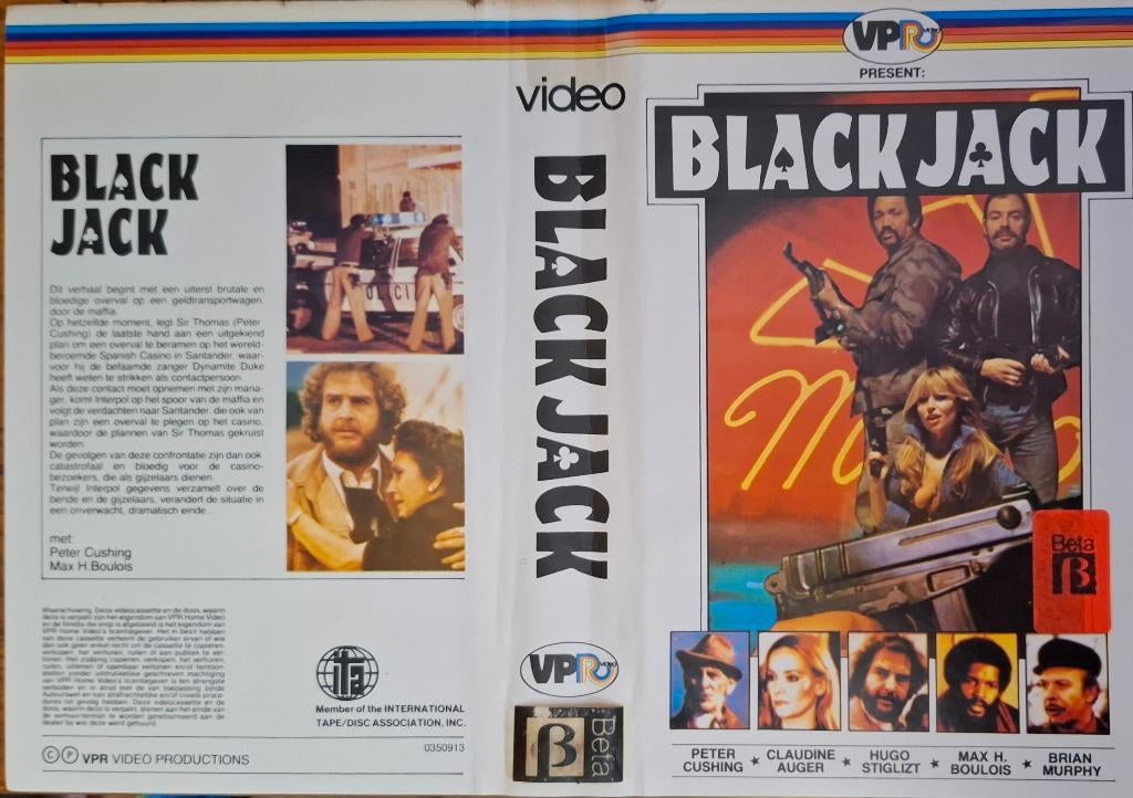 Black Jack - Betamax - VPRVideo #0350913, Alle leeftijden, Ophalen of Verzenden, Zo goed als nieuw, Overige genres