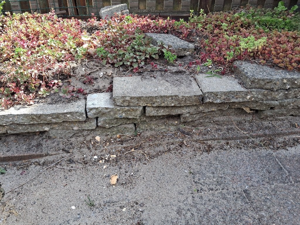 Halve stoeptegels, Ophalen, Gebruikt, Minder dan 5 m², Beton