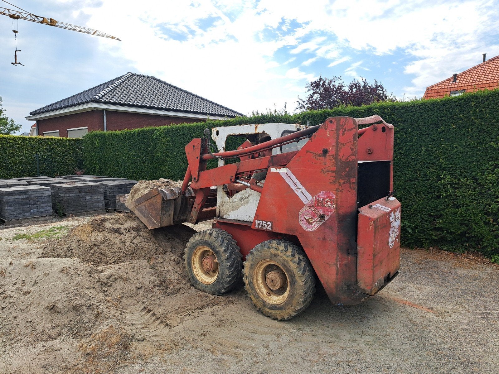 Schranklader Bobcat HCI 1752 zwaarder type, geen btw, Ophalen, Wiellader of Shovel