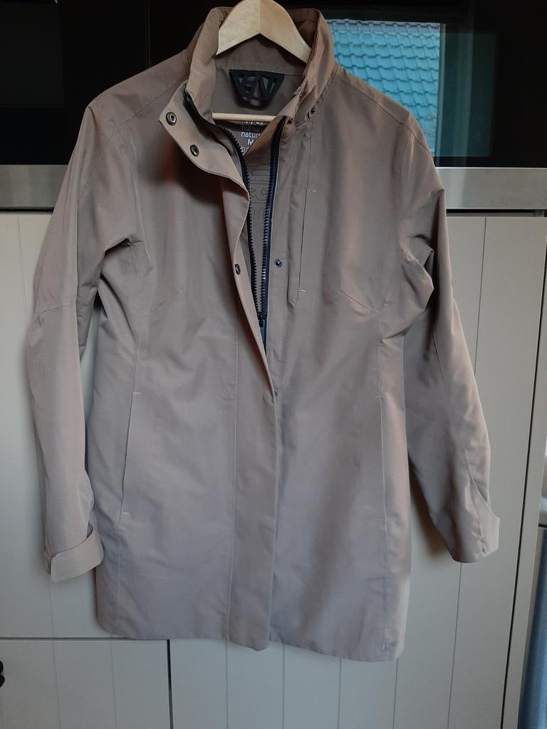 Mooie jas van Human Nature, maat M, Maat 38/40 (M), Beige, Ophalen of Verzenden, Zo goed als nieuw